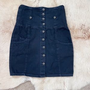 Era of chaos black skirt